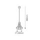 Rabalux Visilica Ramsey E27 1x MAX 60W crna (4649) - 4649-1