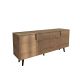 HANAH HOME Komoda Latina Modern 180, svetlo braon - EP3057587