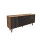 HANAH HOME Komoda Latina Modern 180, svetlo braon/antracit - EP3057602