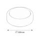 Rabalux Dekorativna rasveta Push light LED 03W bela (4703) - 4703