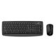 GENIUS Bežična tastatura i miš Smart KM-8100 USB US, crni - 4710268256243