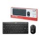 GENIUS Tastatura + Miš Set LuxMate Q8000, Wireless,US,BLK - 4710268259268