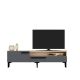 HANAH HOME TV komoda Zera, antracit - 475OLV1104
