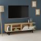 HANAH HOME TV komoda Idil, krem/bela - 475OLV1105