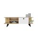 HANAH HOME TV komoda Idil, krem/bela - 475OLV1105