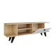 HANAH HOME TV komoda Idil, krem/bela - 475OLV1105