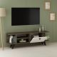 HANAH HOME TV komoda Idil, braon/bela - 475OLV1122
