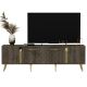 HANAH HOME TV komoda Detas, braon/zlatna - 475OLV1140