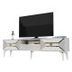 HANAH HOME TV komoda Yumedi, bela/zlatna - 475OLV1160