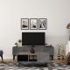 HANAH HOME Klub sto Draw, antracit - 475OLV1301