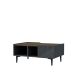 HANAH HOME Klub sto Draw, antracit - 475OLV1301