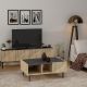 HANAH HOME Klub sto Draw, svetlobraon/crna - 475OLV1302
