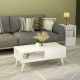 HANAH HOME Klub sto Seul, bela - 475OLV1326-1