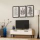 HANAH HOME TV komoda Leni, svetlobraon/bela - 475OLV1406