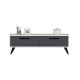HANAH HOME TV komoda Melisa, bela/antracit - 475OLV1427