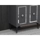 HANAH HOME Komoda Nora, antracit/srebrna - 475OLV1755