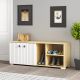 HANAH HOME Cipelarnik Sarandon, svetlobraon/bela - 475OLV1819