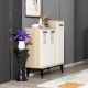 HANAH HOME Cipelarnik Asimo, svetlobraon/bela - 475OLV1835