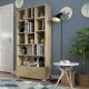 HANAH HOME Polica za knjige Penguen, svetlobraon - 475OLV2126