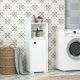 HANAH HOME Kupatilski ormarić Ahu, bela - 475OLV2402