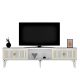 HANAH HOME TV komoda Nil, bela/zlatna - 475OLV2639