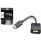 GEMBIRD A-DPM-DVIF-002 DisplayPort to DVI adapter cable, black - 103878