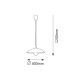 Rabalux Visilica Round E27 1x MAX 60W bela (4780) - 4780