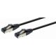 GEMBIRD PP8-LSZHCU-BK-7.5M Mrezni kabl S/FTP Cat.8 LSZH patch cord, black 7,5m - 42565