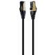 GEMBIRD PP8-LSZHCU-BK-7.5M Mrezni kabl S/FTP Cat.8 LSZH patch cord, black 7,5m - 42565