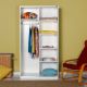 HANAH HOME Ormar SWD-436-BB-2, bela - 479ADR1131