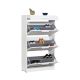 HANAH HOME Cipelarnik SHC-431-DD-1, bela - 479ADR1161