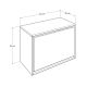 HANAH HOME Cipelarnik SHC-110-SS-1, krem - 479ADR1176