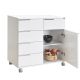 HANAH HOME Komoda Adr-415-Pp-1, bela - EP3057629