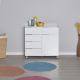 HANAH HOME Komoda Adr-415-Pp-1, bela - EP3057629