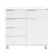 HANAH HOME Komoda Adr-415-Pp-1, bela - EP3057629