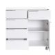 HANAH HOME Komoda Adr-415-Pp-1, bela - EP3057629
