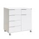 HANAH HOME Komoda Adr-415-Pp-1, bela - EP3057629