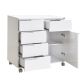 HANAH HOME Komoda Adr-415-Pp-1, bela - EP3057629