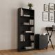 HANAH HOME Polica za knjige Ktp-150-Aa-1, crna - EP3057638