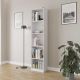 HANAH HOME Polica za knjige Ktp-325-Bb-1, bela - EP3057644