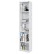 HANAH HOME Polica za knjige Ktp-325-Bb-1, bela - EP3057644