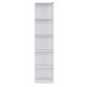 HANAH HOME Polica za knjige Ktp-325-Bb-1, bela - EP3057644