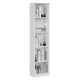 HANAH HOME Polica za knjige Ktp-325-Bb-1, bela - EP3057644
