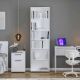 HANAH HOME Polica za knjige Ktp-168-Bb-1, bela - EP3057650