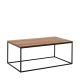 HANAH HOME Klub sto Shp-985-Oo-1, braon/crna - EP3057662