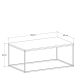 HANAH HOME Klub sto Shp-985-Oo-1, braon/crna - EP3057662