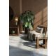 HANAH HOME Klub sto Shp-550-Oo-1, tamno braon - EP3057671