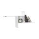 HANAH HOME Zidna polica Raf-04-Dd-1, bela - 479ADR1711