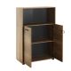 HANAH HOME Polica za knjige NKT 532 TT 1, braon - 479ADR1726