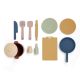 NUURO Silikonski set pribora za kuhinju Adam - 12 delova - NU516